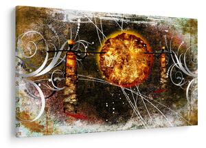 Egy őskori festmény képe (90x60 cm)