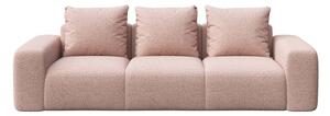 Világos rózsaszín buklé kanapé 287 cm Feiro – MESONICA