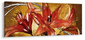 Kép a liliomvirágokról (120x50 cm)