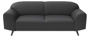 Sötétszürke bőr kanapé 193 cm Nesbo – MESONICA