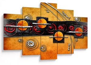 Az absztrakció képe - Bolygók (150x105 cm)