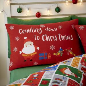 Kétszemélyes gyerek ágyneműhuzat 200x200 cm Countdown to Christmas – Catherine Lansfield