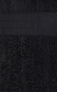 Fekete pamut törölköző szett 4 db-os 50x100 cm – Good Morning