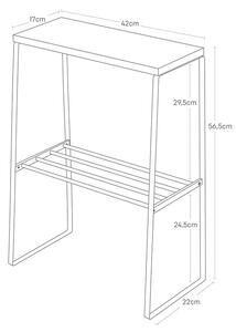Tárolóasztal 22x42 cm Tosca – YAMAZAKI