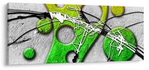 Absztrakt kép (120x50 cm)