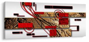 Az absztrakció képe (120x50 cm)