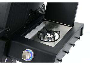 Riwall PRO RGG 41 gázüzemű grillsütő 15 kW, 4+1 gázégővel