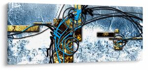 Absztrakt kép (120x50 cm)