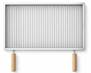 ROZSDAMENTES ACÉL GRILLRÁCS 700 x 600 mm, 6 mm-es PÁLCA - STANDARD