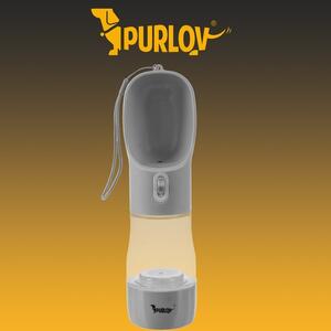 ShopJK KUTYA PALACK 2AZ1 - 300ML SZÜRKE