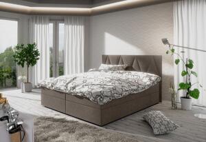 FADO 3 kárpitozott ágy + ágyrács + matrac, 160x200, cosmic97