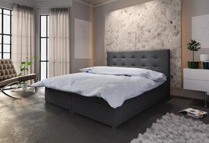 FADO 1 kárpitozott ágy + ágyrács + matrac, 160x200, cosmic97