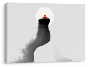 Kép - Meditáció a hegységen (70x50 cm)