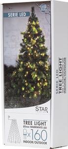 Fényfüzér karácsonyi mintával, izzók száma 160 db, hosszúság 200 cm Serie LED – Star Trading