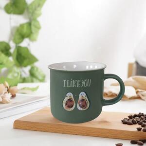 Avokádó mintás kerámia bögre – I like you