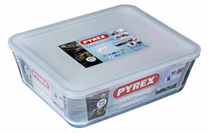 Pyrex Cook&Freeze sütőtál műanyag tetővel 27x23 cm 4 l