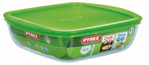 Pyrex Cook&Store sütőtál műanyag tetővel 25x22 cm 2.2 l