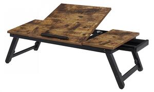 Laptop asztal / állvány - Vasagle Loft - 71 x 35 cm