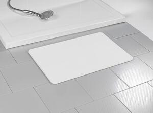Fehér kovaföld fürdőszobai kilépő 39x60 cm Simi – Wenko