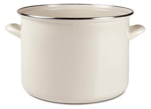 Emalia Olkusz zománcozott fazék 26 cm/8,5 l krém