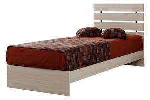 Natúr színű egyszemélyes ágy 90x200 cm Fuga – Kalune Design