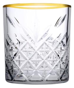 Pasabahce Timeless vizes pohár szett 345 ml 4 darabos arany
