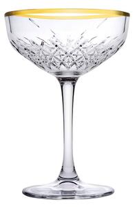 Pasabahce Timeless martinis pohár szett 255 ml 4 darabos arany