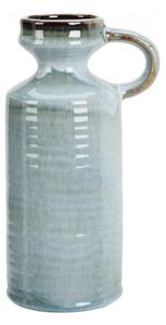 Busara kőagyag váza8,5 x 20 cm, kék