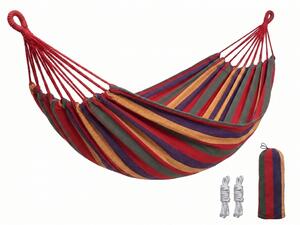 Függőágy ZENVIO 200x100 cm, piros + ingyenes táska