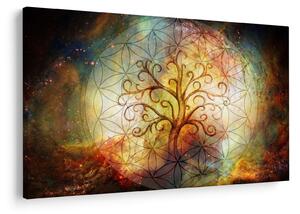 Absztrakt kép fáról (90x60 cm)