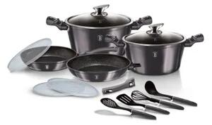 BerlingerHaus 13 részes edénykészlet Metallic Line Carbon Edition BH/7059