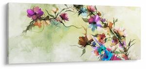 Kép - Virág festménye (120x50 cm)