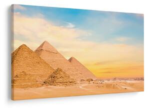Az egyiptomi piramisok képe (90x60 cm)