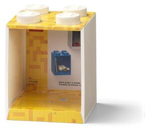 Brick 4 gyerek fehér fali polc - LEGO®