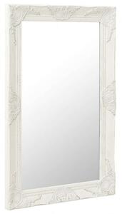 VidaXL fehér barokk stílusú fali tükör 50 x 80 cm