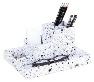 Lena fekete-fehér 4 részes asztali írószertartó - Bigso Box of Sweden