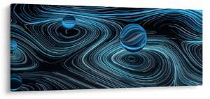 Absztrakt képet (120x50 cm)