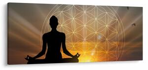 A meditáció képe (120x50 cm)