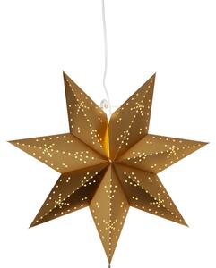Karácsonyi aranyszínű fénydekoráció ø 45 cm Classic - Star Trading