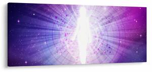 Absztrakt kép - Nő (120x50 cm)