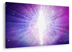 Absztrakt kép - Nő (90x60 cm)