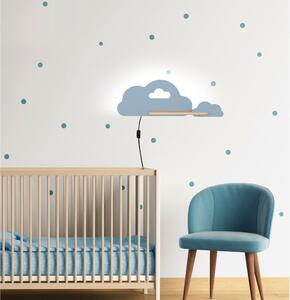 Kék gyerek lámpa Cloud – Candellux Lighting