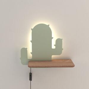 Zöld gyerek lámpa Cactus – Candellux Lighting