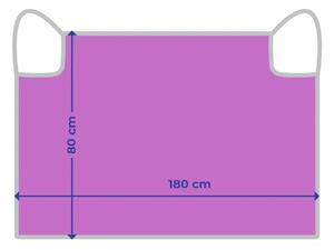 Rózsaszín gyorsan száradó mikroszálas fürdőlepedő 80x180 cm - Maximex