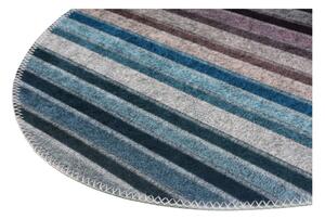 Kék-szürke mosható kerek szőnyeg ø 80 cm – Vitaus