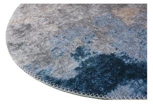 Kék-szürke mosható kerek szőnyeg ø 80 cm – Vitaus