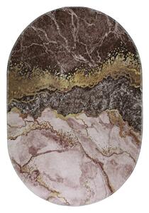 Barna-aranyszínű mosható szőnyeg 80x120 cm – Vitaus