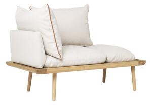 Krémszínű kanapé 127 cm Lounge Around – UMAGE