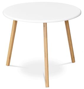 Dohányzóasztal 60 × 60 × 51 cm, MDF, fehér AF-1144 WT