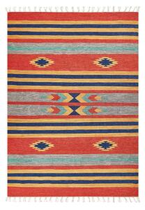 Szőnyeg HATIS Színes 140 x 200 cm Pamut Kilim